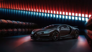 布加迪Chiron 黑色的威严 汽车高清壁纸组图下载