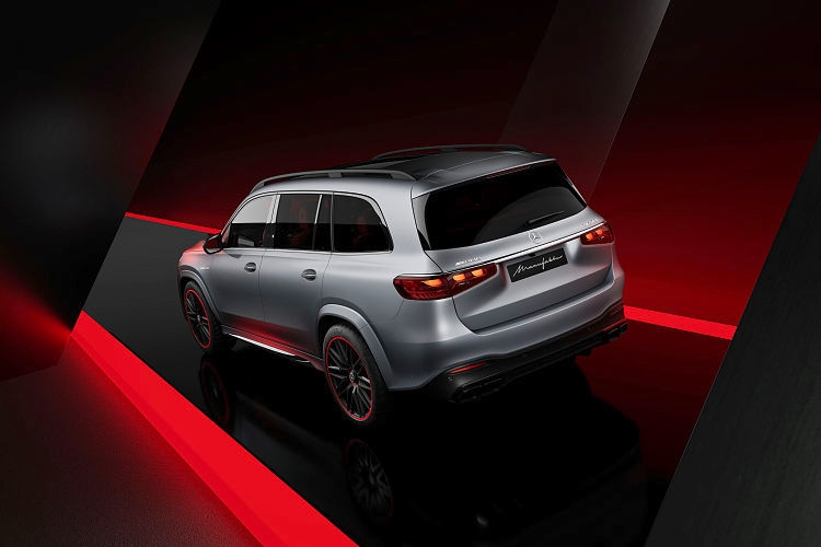 奔驰AMG GLSMANUFAKTUR Arctic Silver edition高清壁纸下载