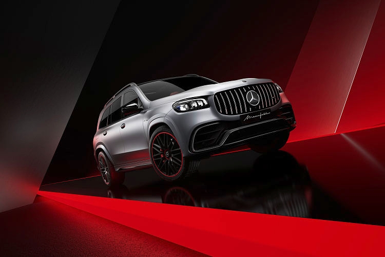 奔驰AMG GLSMANUFAKTUR Arctic Silver edition高清壁纸下载