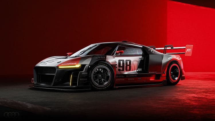 奥迪 R8 Lms 高清全屏壁纸