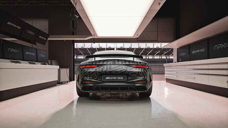 奔驰 AMG GT F1电影特别版 高清全屏壁纸