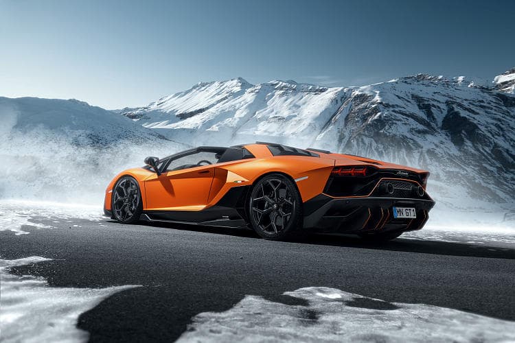 兰博基尼 Aventador novitec lp 780-4 ultimae roadster 高清全屏壁纸