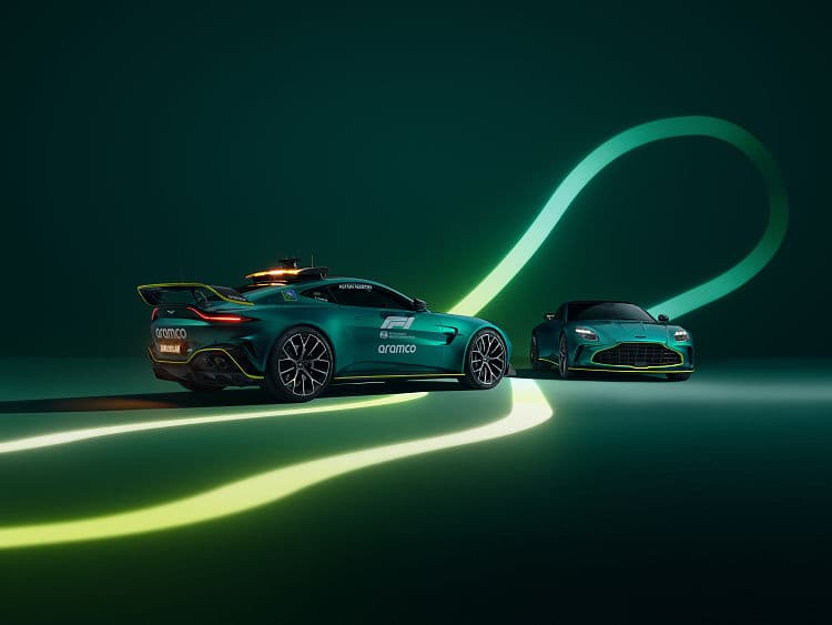 阿斯顿·马丁 Vantage F1 安全车 高清全屏壁纸