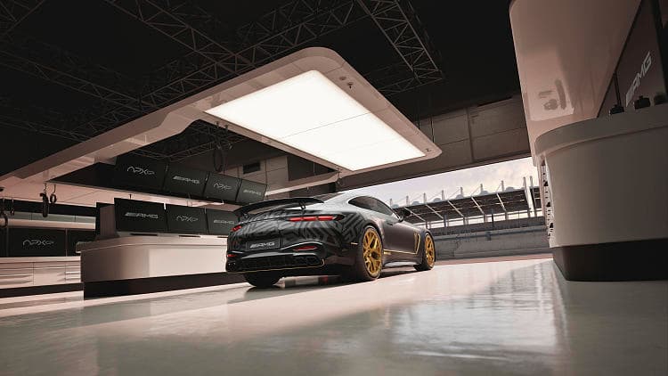 奔驰 AMG GT F1电影特别版 高清全屏壁纸