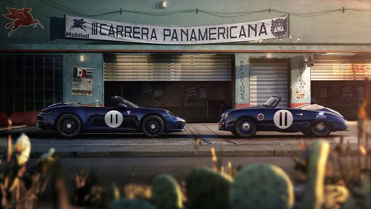 保时捷 911 Carrera S 敞篷版 Panamericana 高清全屏壁纸
