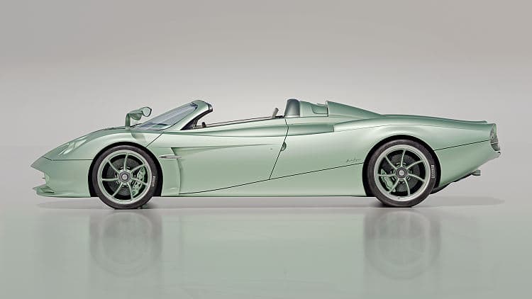 帕加尼 Huayra Codalunga Speedster 高清全屏壁纸