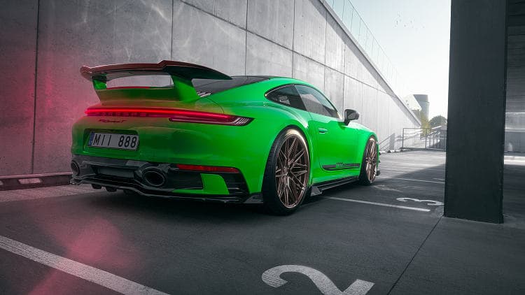 保时捷 911 Carrera T 高清全屏壁纸