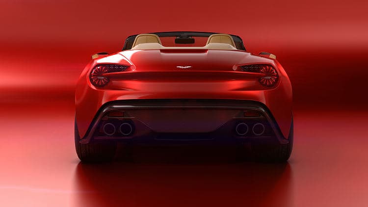 阿斯顿·马丁 Vanquish Zagato Volante 高清全屏壁纸