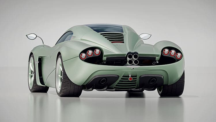 帕加尼 Huayra Codalunga Speedster 高清全屏壁纸