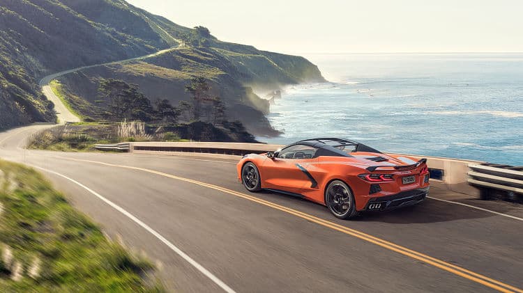 雪佛兰 科尔维特 stingray convertible 高清全屏壁纸