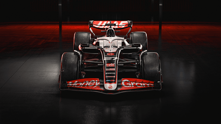 F1 哈斯 VF-24 高清全屏壁纸