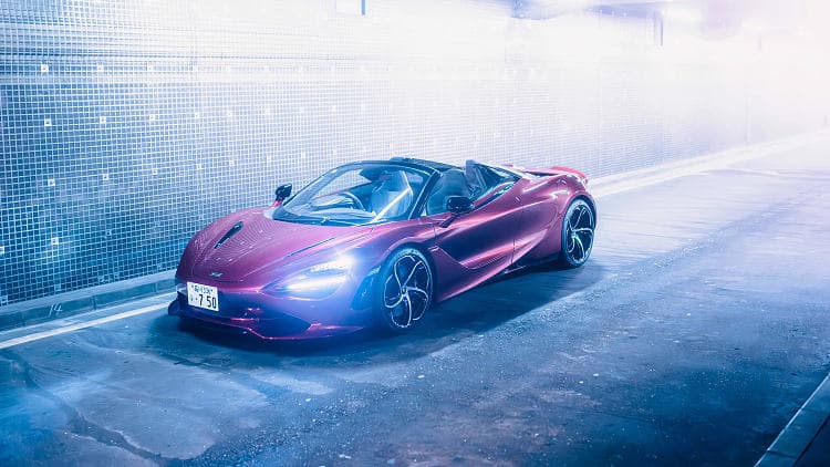 迈凯伦 750S spider_8k 高清全屏壁纸
