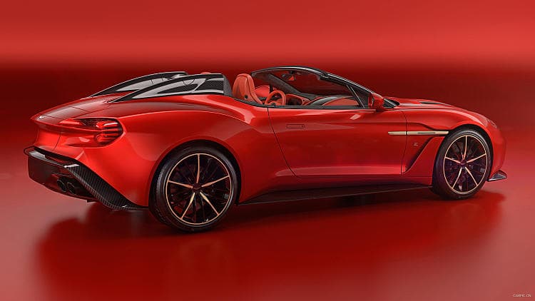 阿斯顿·马丁 Vanquish speedster 高清全屏壁纸