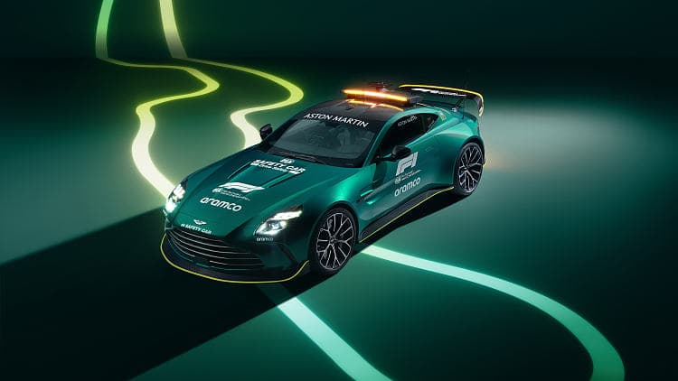 阿斯顿·马丁 Vantage f1_safety_car 高清全屏壁纸