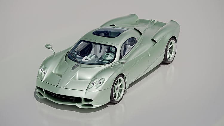 帕加尼 Huayra Codalunga Speedster 高清全屏壁纸