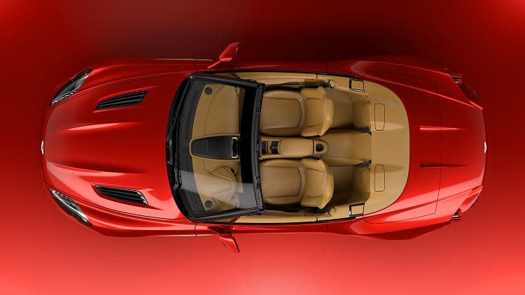 阿斯顿·马丁 Vanquish Zagato Volante 高清全屏壁纸