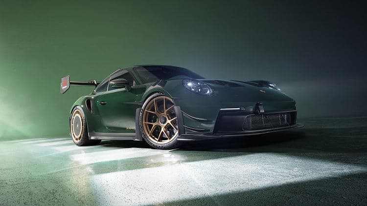 保时捷 911 gt3 rs with manthey kit 高清全屏壁纸