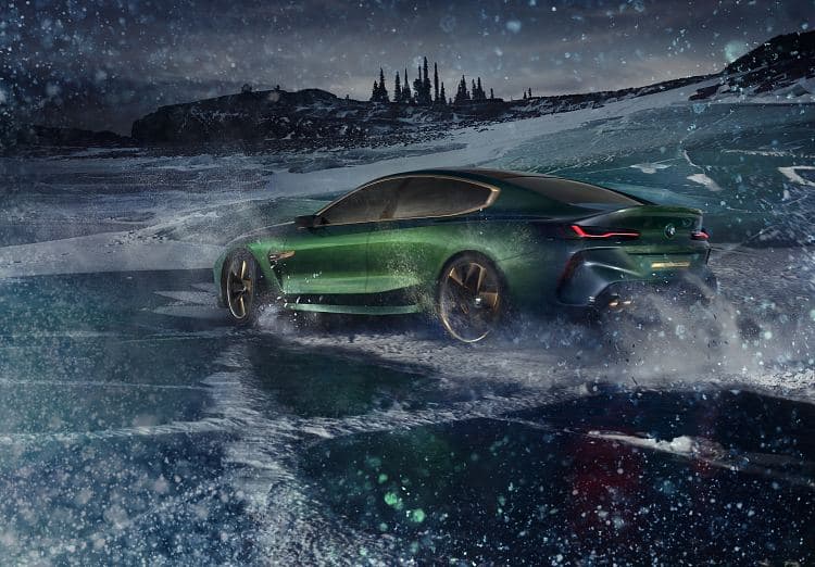 宝马 M8 gran coupe concept 高清全屏壁纸
