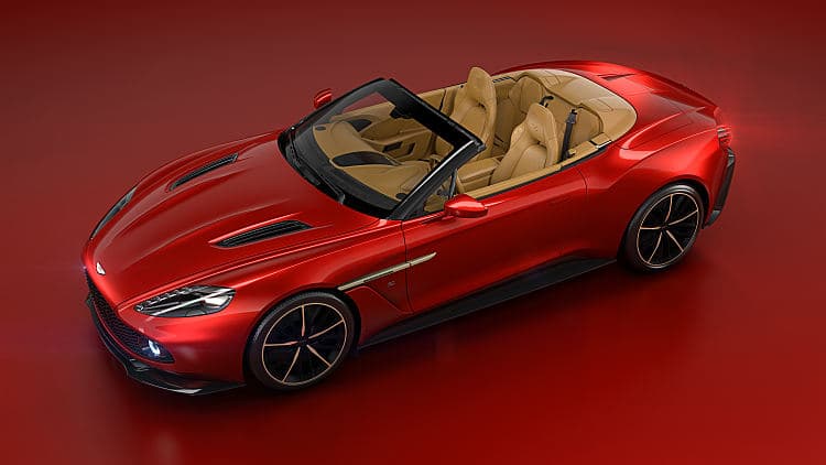 阿斯顿·马丁 Vanquish Zagato Volante 高清全屏壁纸