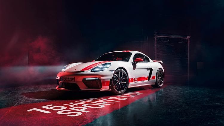 保时捷 718 GT4 高清全屏壁纸
