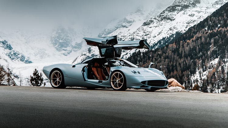 帕加尼 Huayra codalunga 高清全屏壁纸