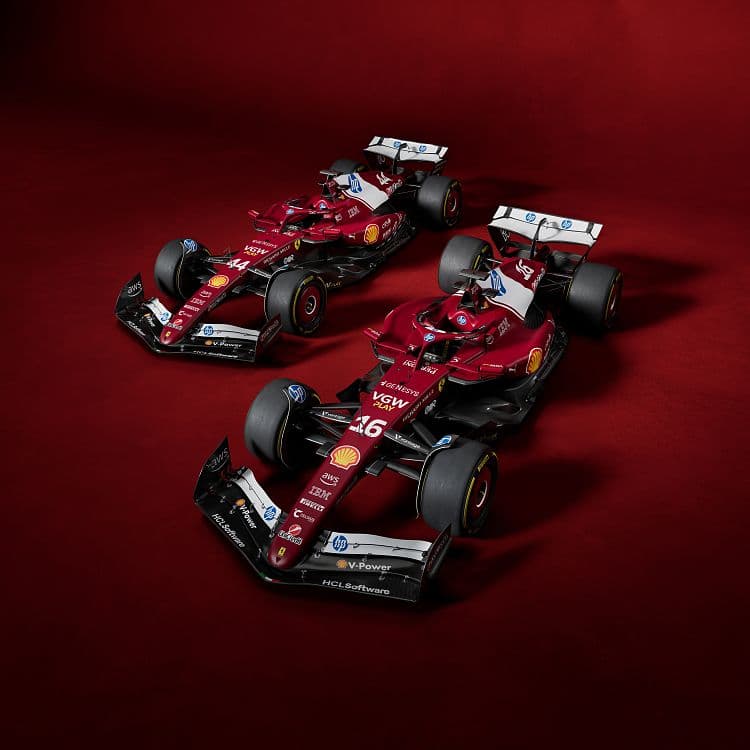 F1 法拉利 SF-25 2025赛季用车 高清全屏壁纸