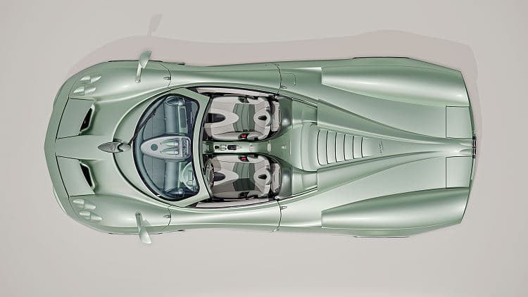 帕加尼 Huayra Codalunga Speedster 高清全屏壁纸