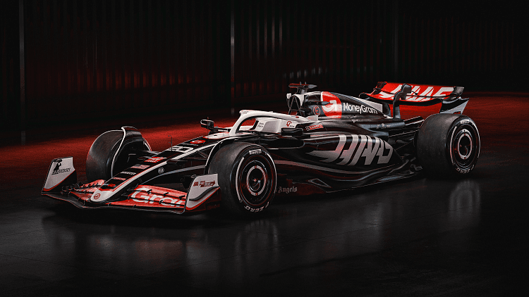 F1 哈斯 VF-24 高清全屏壁纸