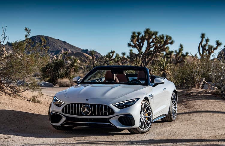 奔驰 AMG SL sl_55_4matic 高清全屏壁纸