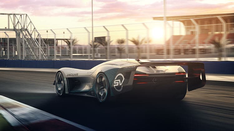 捷豹 Vision Gran Turismo SV 高清全屏壁纸