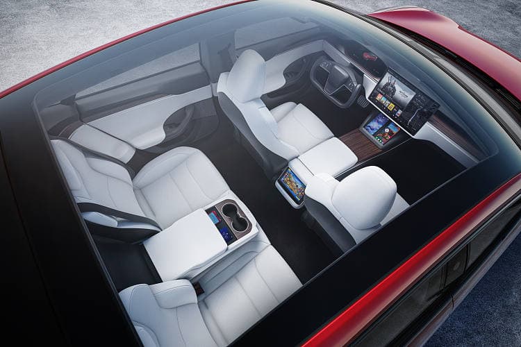 特斯拉 Model S  高清全屏壁纸