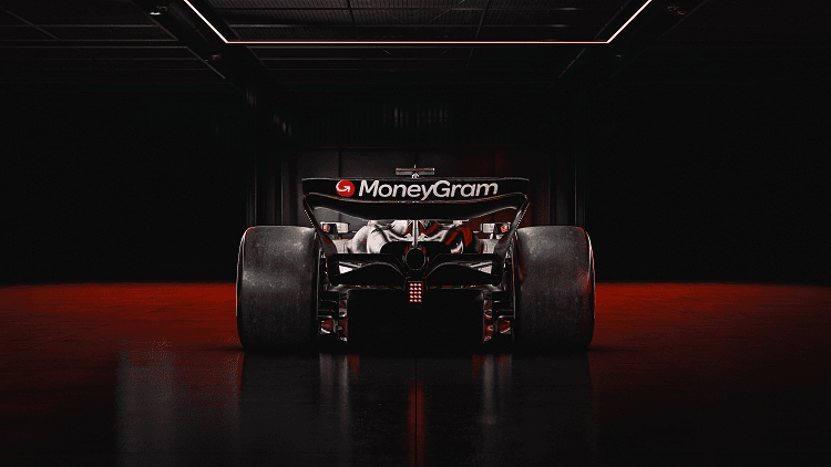 F1 哈斯 VF-24 高清全屏壁纸