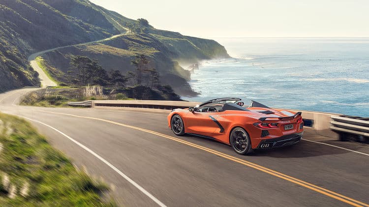 雪佛兰 科尔维特 stingray convertible 高清全屏壁纸