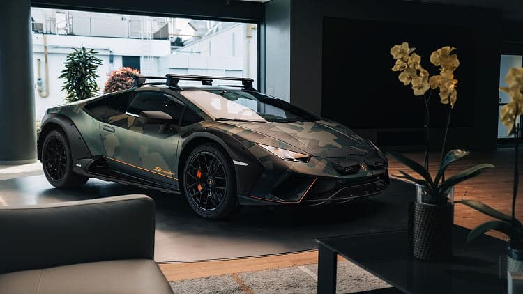 兰博基尼 Huracán sterrato all terrain ad personam 高清全屏壁纸