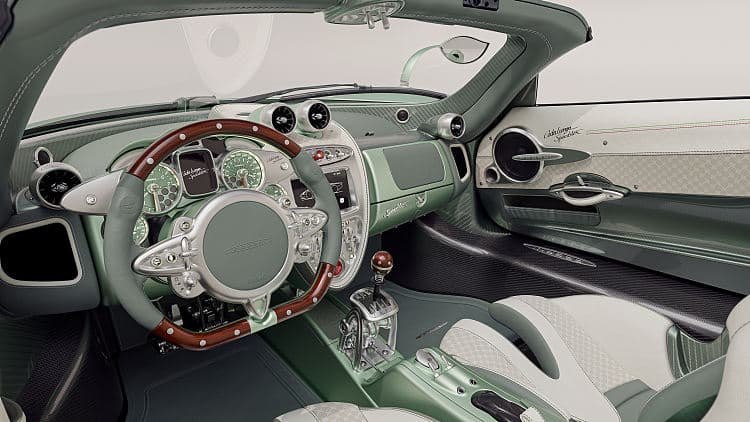 帕加尼 Huayra Codalunga Speedster 高清全屏壁纸