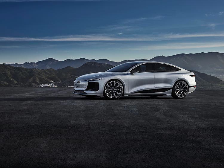奥迪 A6 e-tron concept 高清全屏壁纸