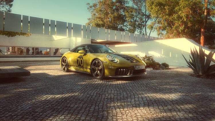 保时捷 911 Spirit 70 高清全屏壁纸