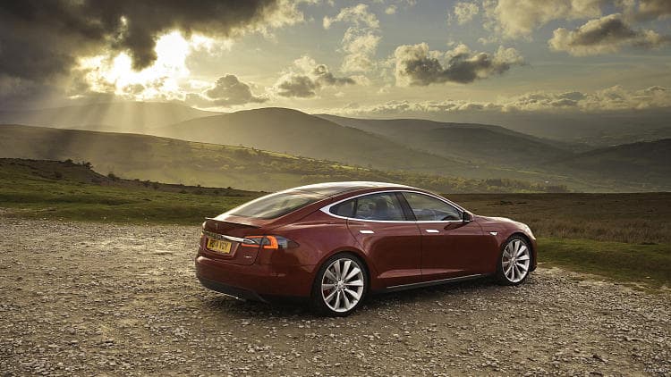 特斯拉 Model S  高清全屏壁纸