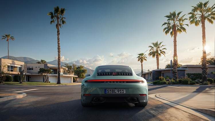 保时捷 911 Carrera 4S 高清全屏壁纸