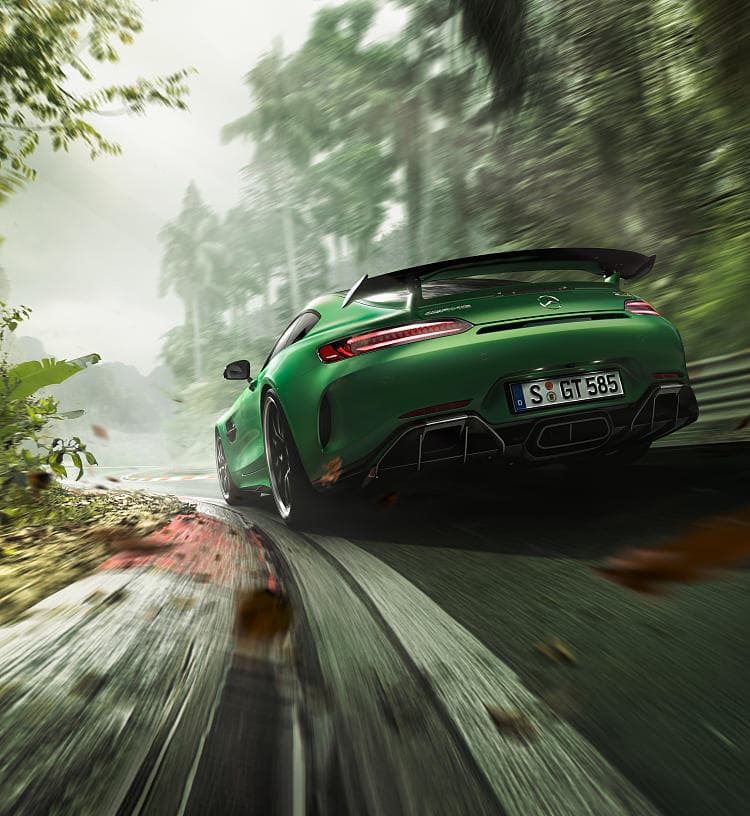 奔驰 AMG GT  高清全屏壁纸
