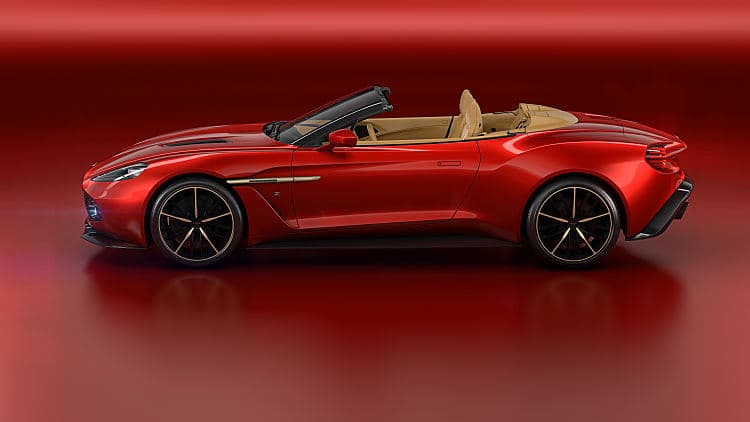 阿斯顿·马丁 Vanquish Zagato Volante 高清全屏壁纸