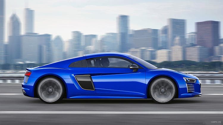 奥迪 R8 e-tron piloted driving 高清全屏壁纸