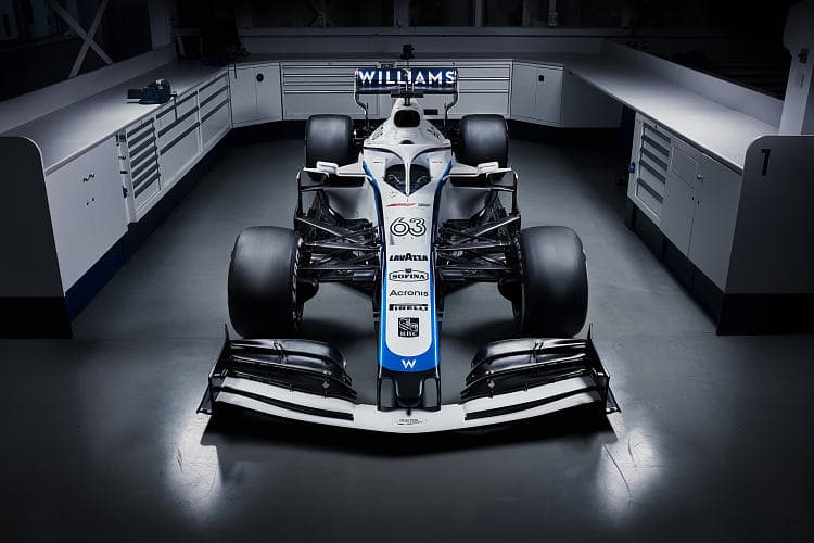 F1 威廉姆斯 fw43 2020赛季 高清全屏壁纸