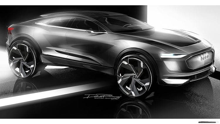 奥迪 概念车 e-tron sportback concept 高清手机竖屏壁纸