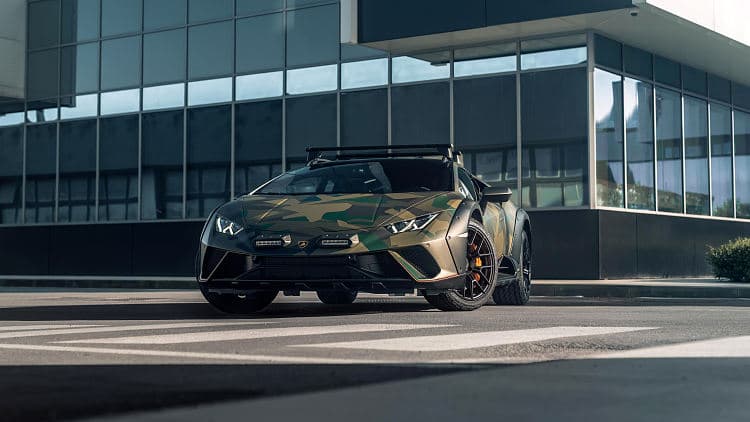 兰博基尼 Huracán sterrato all terrain ad personam 高清全屏壁纸