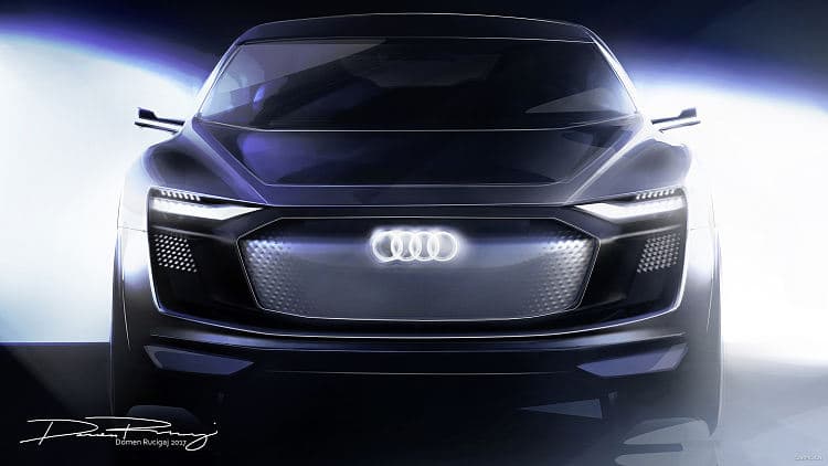 奥迪 概念车 e-tron sportback concept 高清手机竖屏壁纸