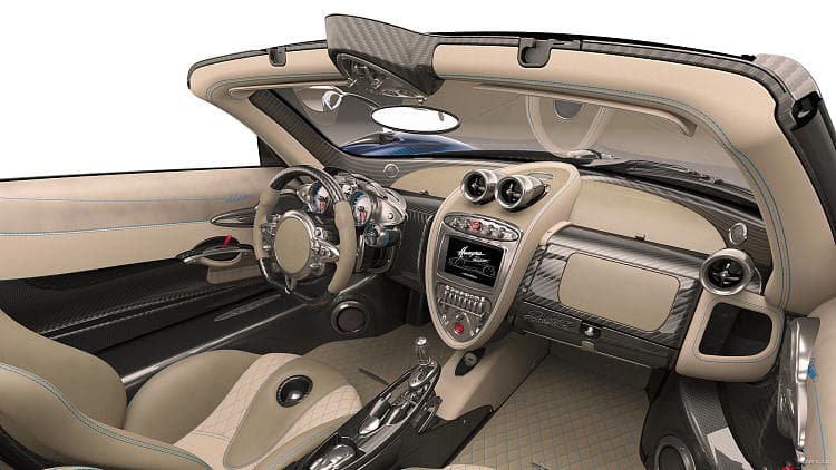 帕加尼 Huayra roadster 高清全屏壁纸