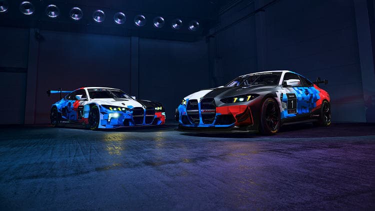 宝马 M4 gt4 evo 高清全屏壁纸