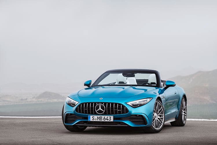 奔驰 AMG SL 43 高清全屏壁纸