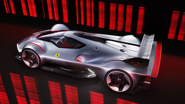 法拉利 概念车 vision gran turismo 高清全屏壁纸